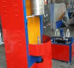 立式高速單層繞包機(jī)  高速雙層繞包生產(chǎn)現(xiàn)場(chǎng)